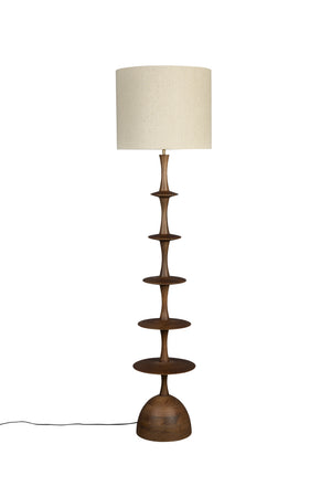 Dutchbone Cath vloerlamp Bruin