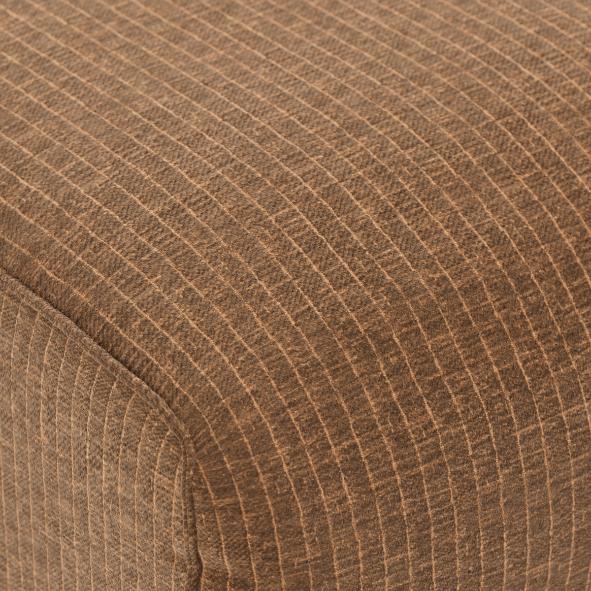 HKliving Flake hocker Corduroy Velvet Aged Gold