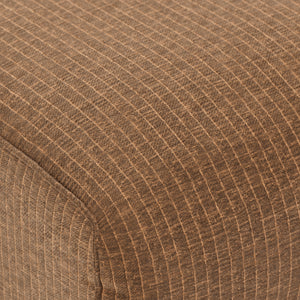 HKliving Flake hocker Corduroy Velvet Aged Gold