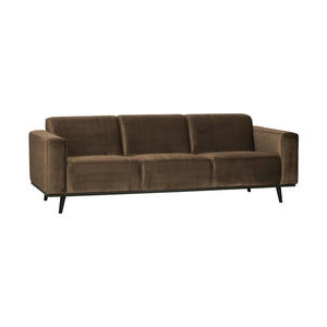 WOOOD Statement 3-zitsbank Velvet Taupe