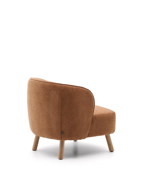 Kave Home Ulit fauteuil Terracotta naturel