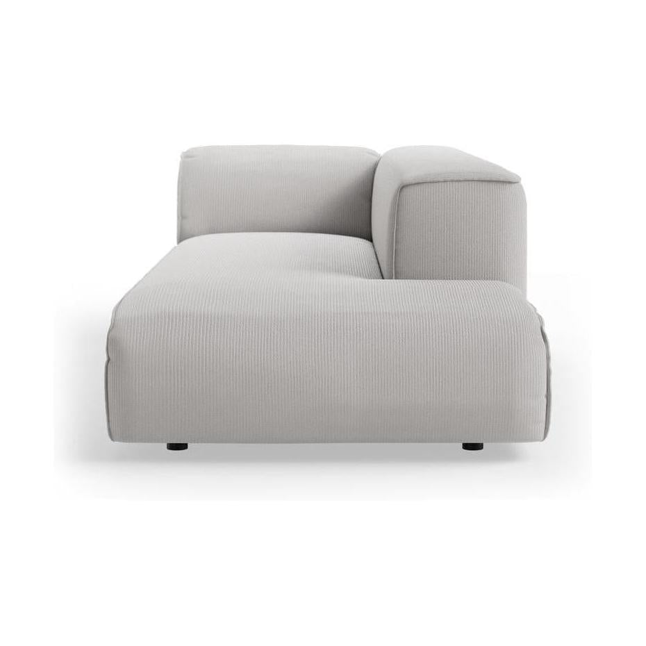 HKliving Flake bank right longchair Corduroy Rib Cream