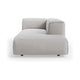 HKliving Flake bank right longchair Corduroy Rib Cream