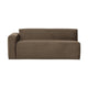 WOOOD Mojo Base 2-zits bank arm links velvet Taupe