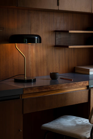 Dutchbone Eclipse bureaulamp Zwart