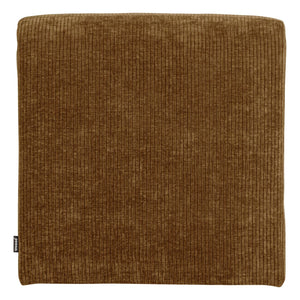 WOOOD Mojo Base eetkamerbank 84 cm met rugleuning rib Honinggeel