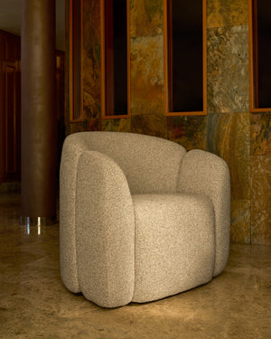 Kave Home Corvena fauteuil 85 cm Beige
