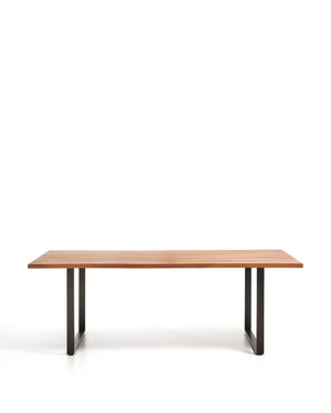 Kave Home Uxue eettafel rechthoek 220x100 cm Naturel