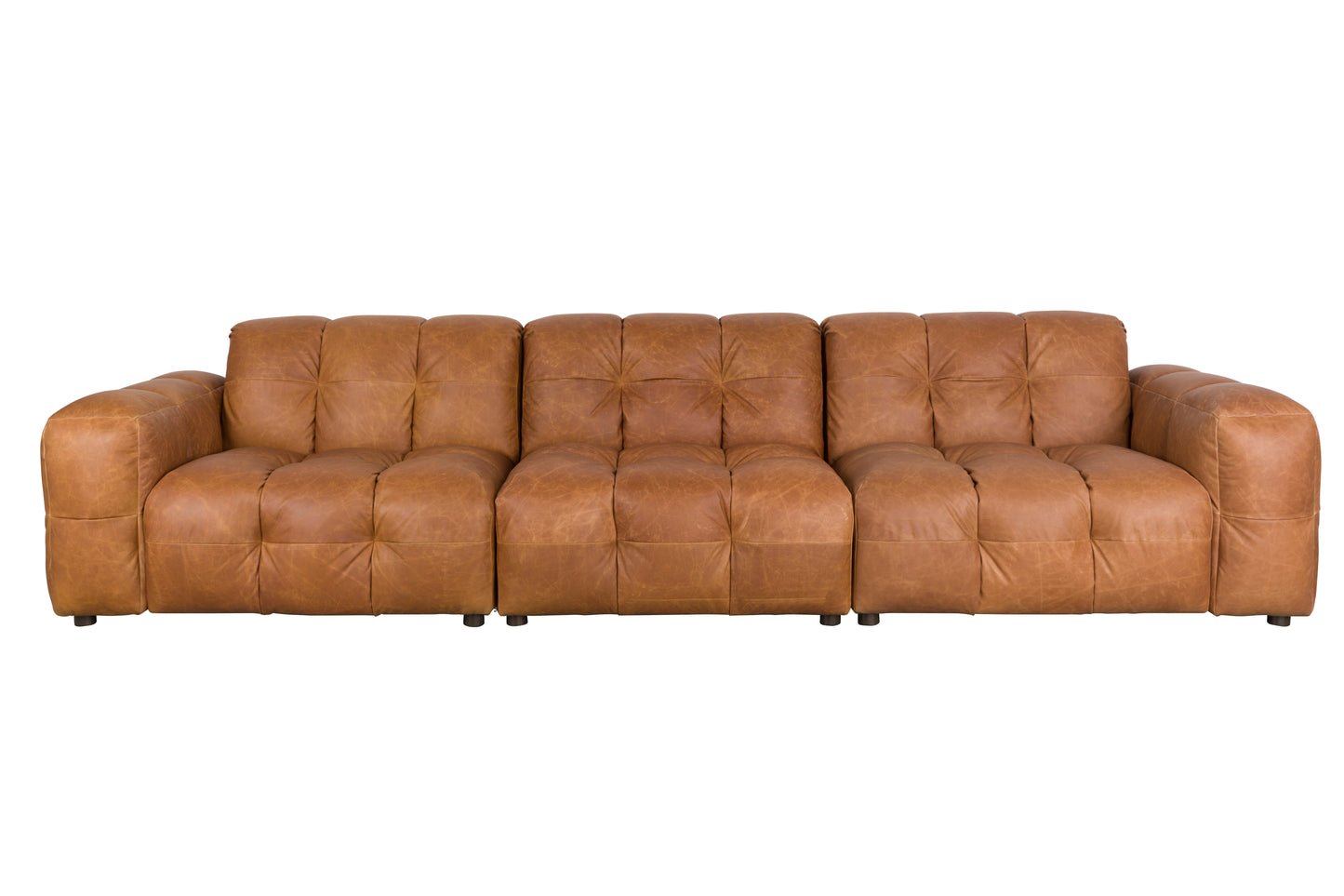 Dutchbone Hackman Seater bank Cognac