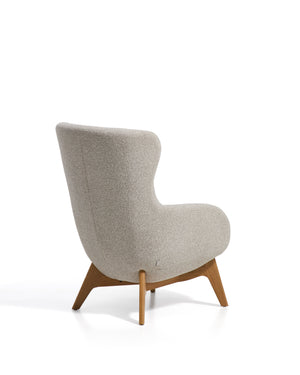 Kave Home Adiran fauteuil chenille Beige