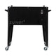 Zuiver Cooler Be Cool koelbox met wieltjes Black