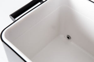 Zuiver Cooler Be Cool koelbox met wieltjes Black