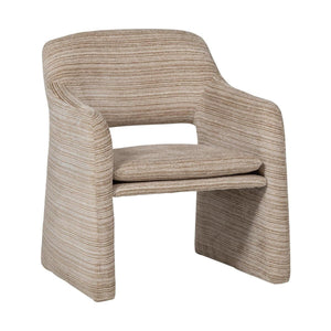 WOOOD Lyric fauteuil Streep Naturel