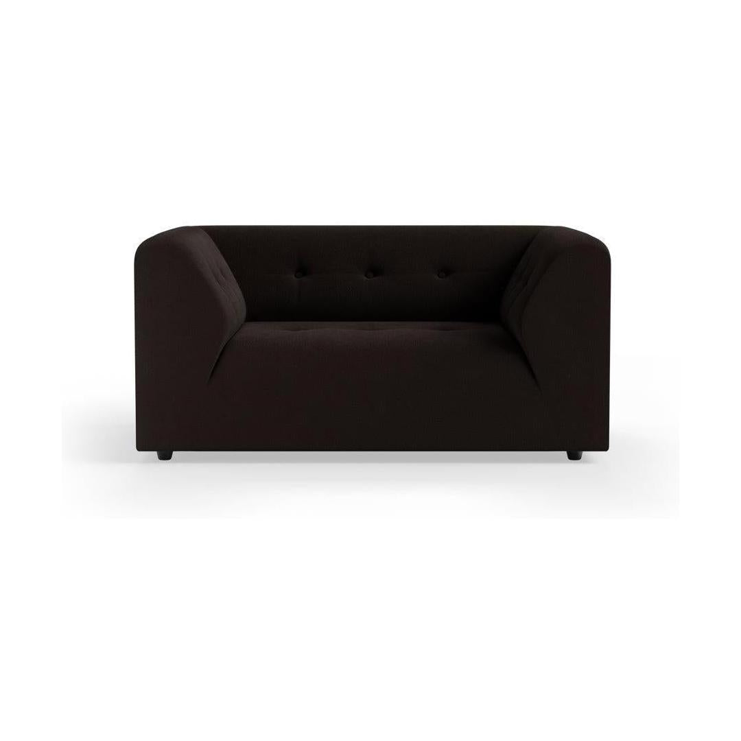 HKliving Vint loveseat Royal Velvet Espresso