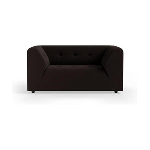 HKliving Vint loveseat Royal Velvet Espresso