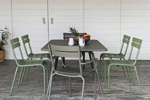Fermob Luxembourg tuintafel L165 x B100 cm Liquorice
