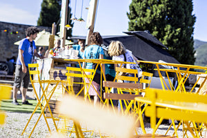 Fermob Bistro tuintafel 71 x 71 cm Red ochre