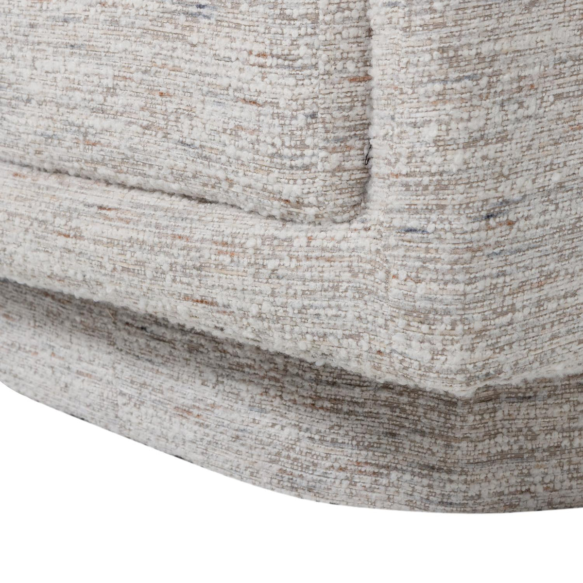 WOOOD Oska fauteuil draaibaar Naturel Melange