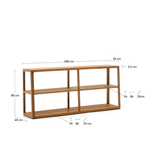 Kave Home Maymai kast 180x81 cm naturel eiken
