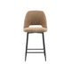 HelloChair HC53 Joku barkruk Sneak Caramel vierpoot zwart