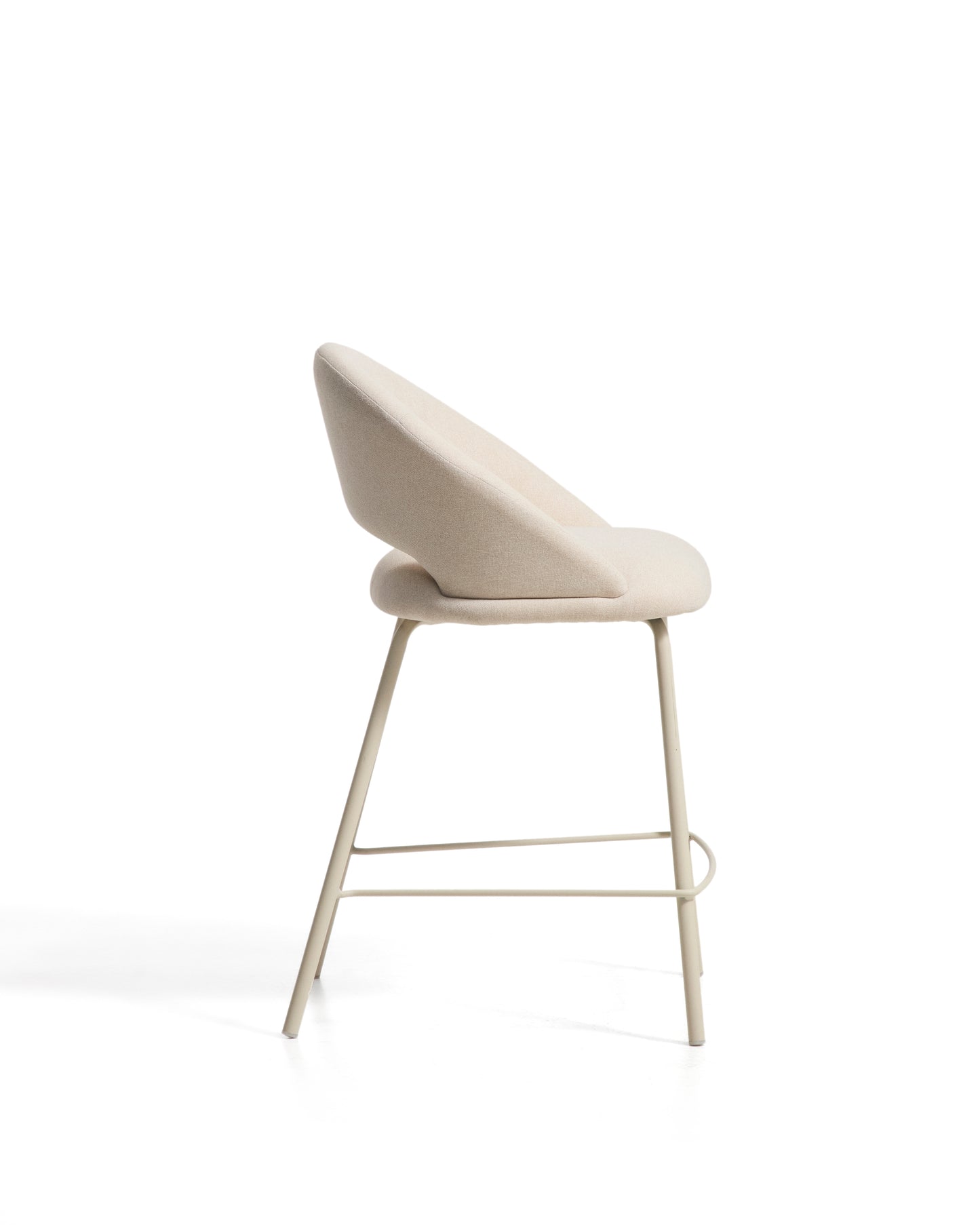 Kave Home Bonali barkruk H65 chenille Beige