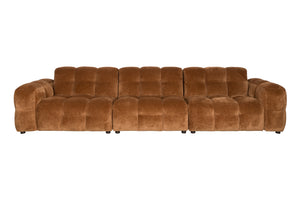 Dutchbone Hackman Seater bank Cognac