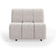 HKliving Wave bank middle Sneak Light Grey