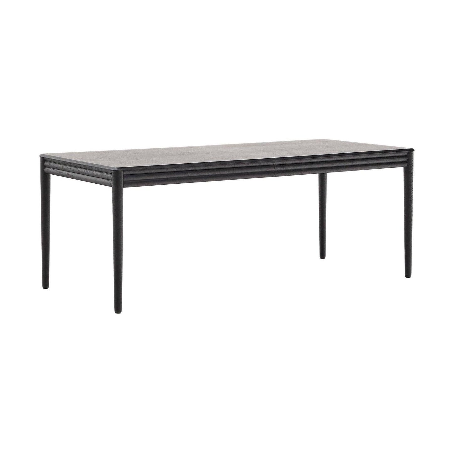 Kave Home Lenon eettafel uitschuifbaar rechthoek 200x90 cm Black