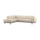 WOOOD Statement hoekbank links Beige Melange