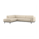 WOOOD Statement hoekbank links Beige Melange