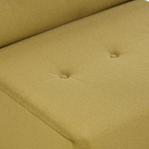 HKliving Vint bank middle Linen Burnt Ochre