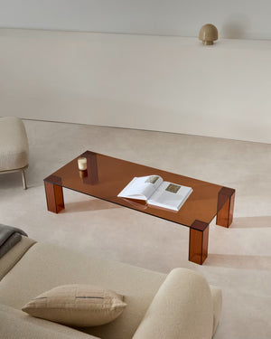 Kave Home Adularia salontafel 140x60 Bruin