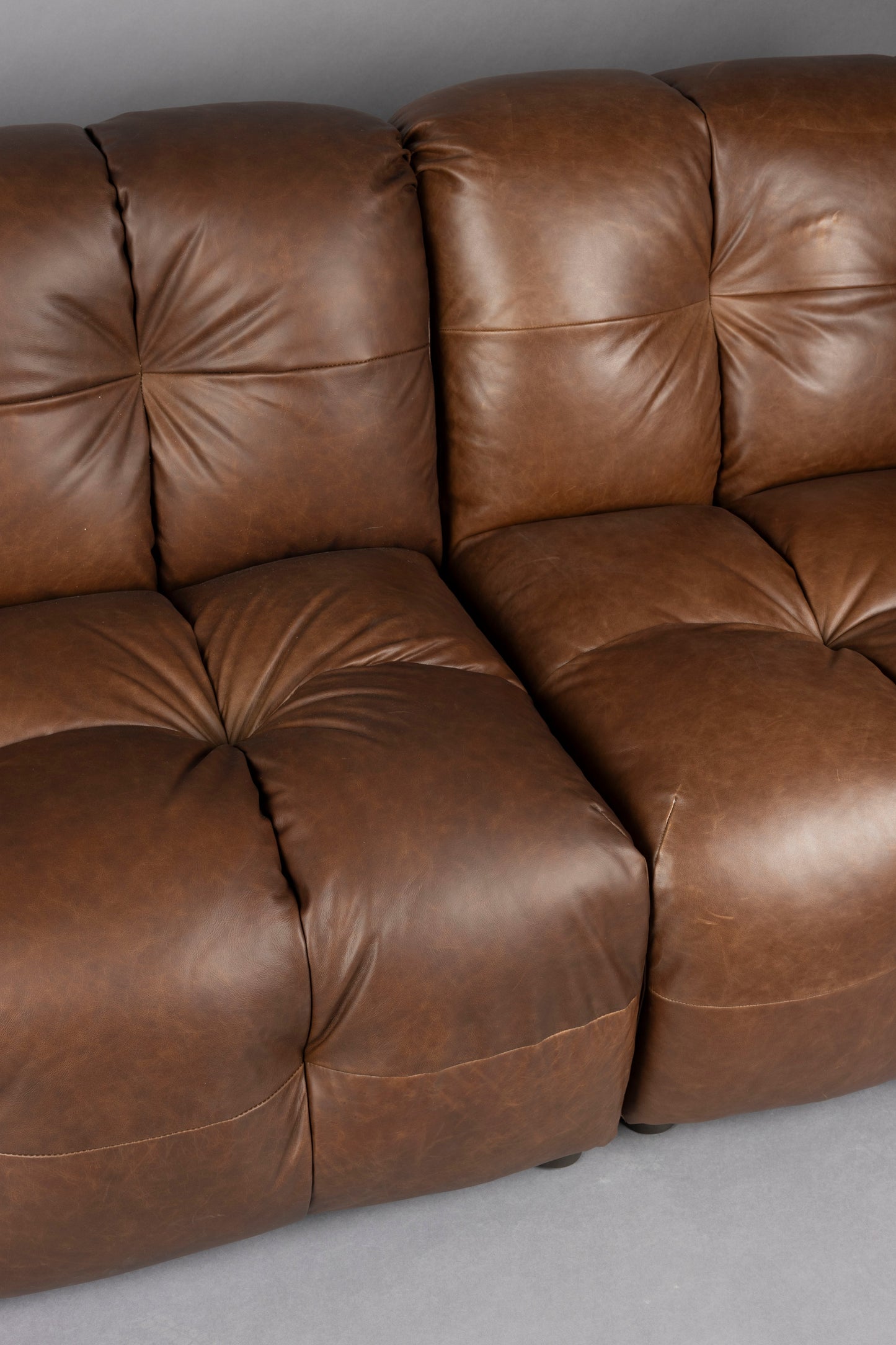 Dutchbone Hackman Seater bank Brown