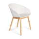 Zuiver Void eetkamerstoel Oak White