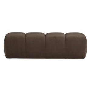 WOOOD Mojo eetbank 164 cm velvet Bruin