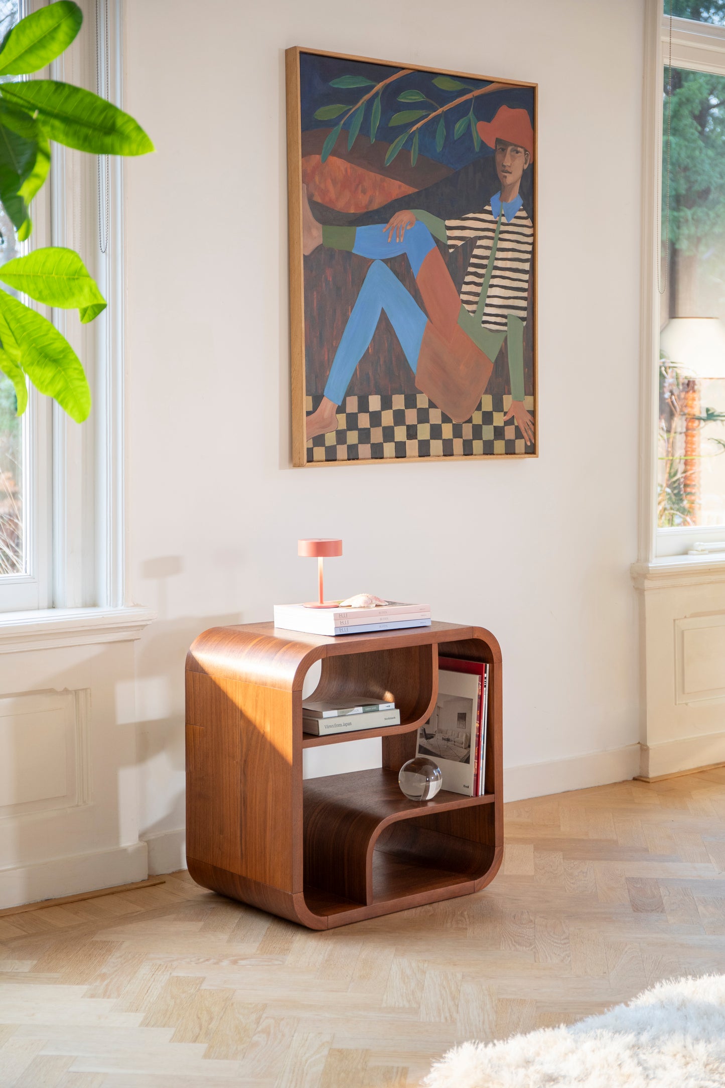 Zuiver Seven stellingkast S Walnoot