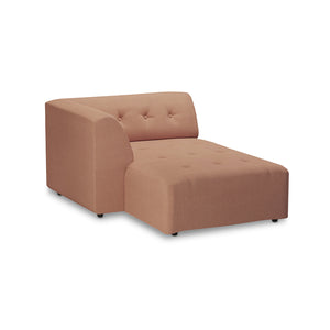 HKliving Vint bank left divan Linen Dusty Rose