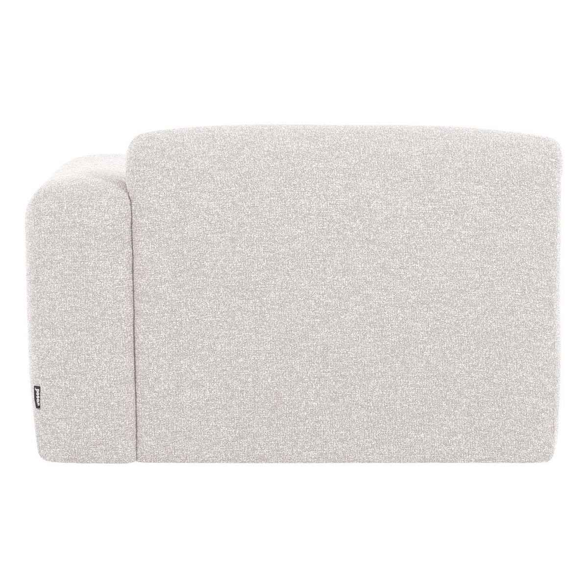 WOOOD Mojo Base chaise longue bank arm rechts bouclé Ecru