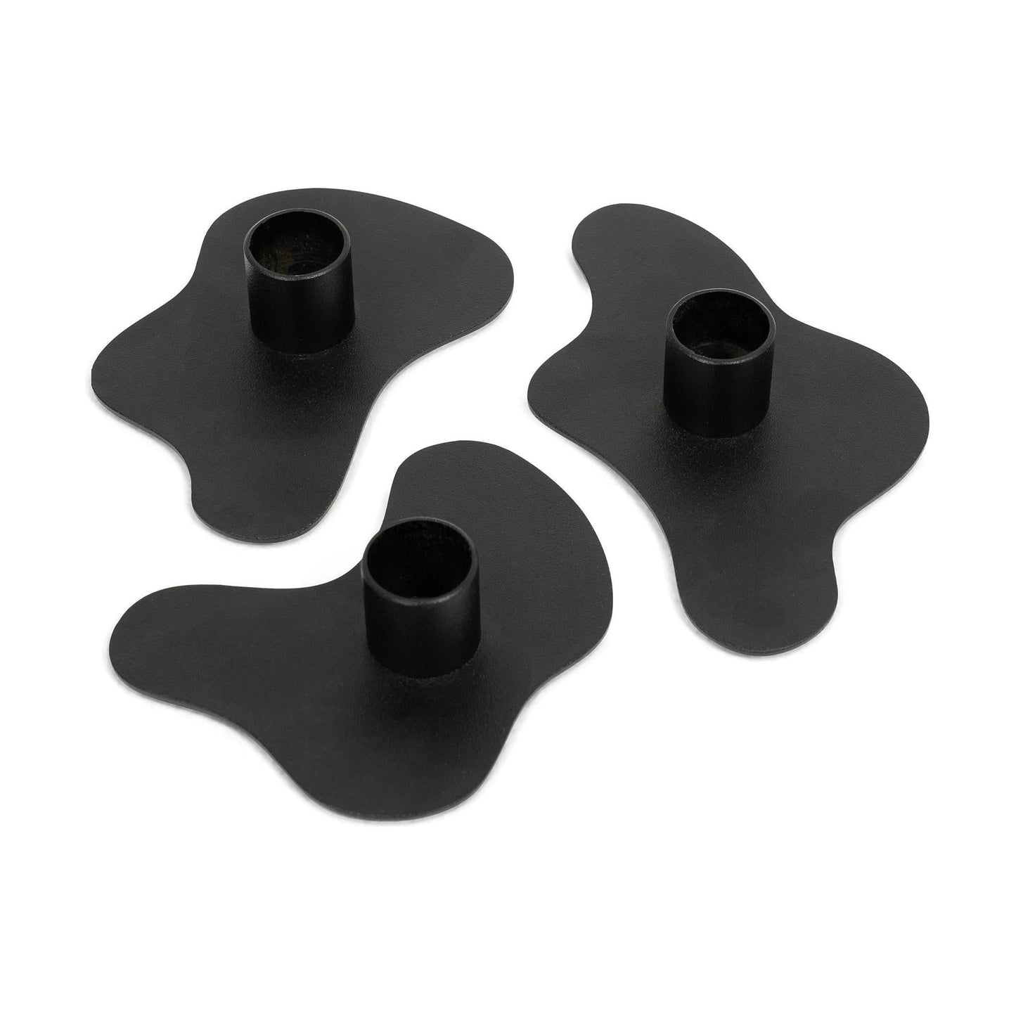 Spinder Design Melt kaarsenstandaardset Zwart