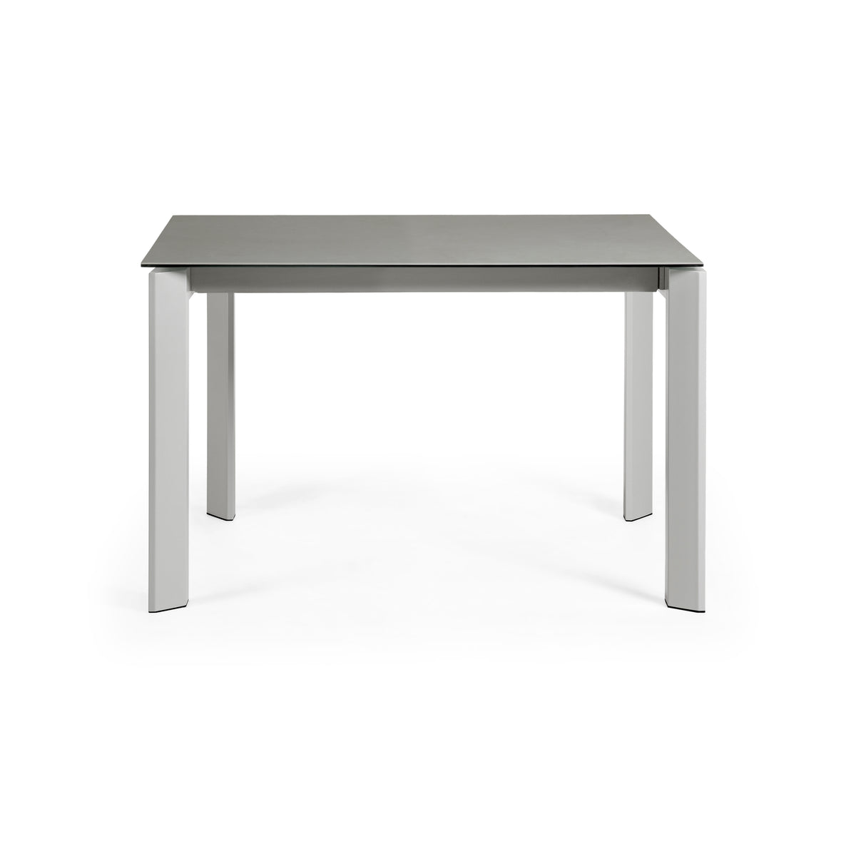 Kave Home Axis eettafel uitschuifbaar 120/180x80 cm Grijs