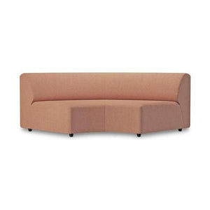 HKliving Jax bank round Linen Dusty Rose