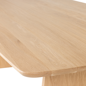 WOOOD Veere eettafel 200x100 cm Naturel