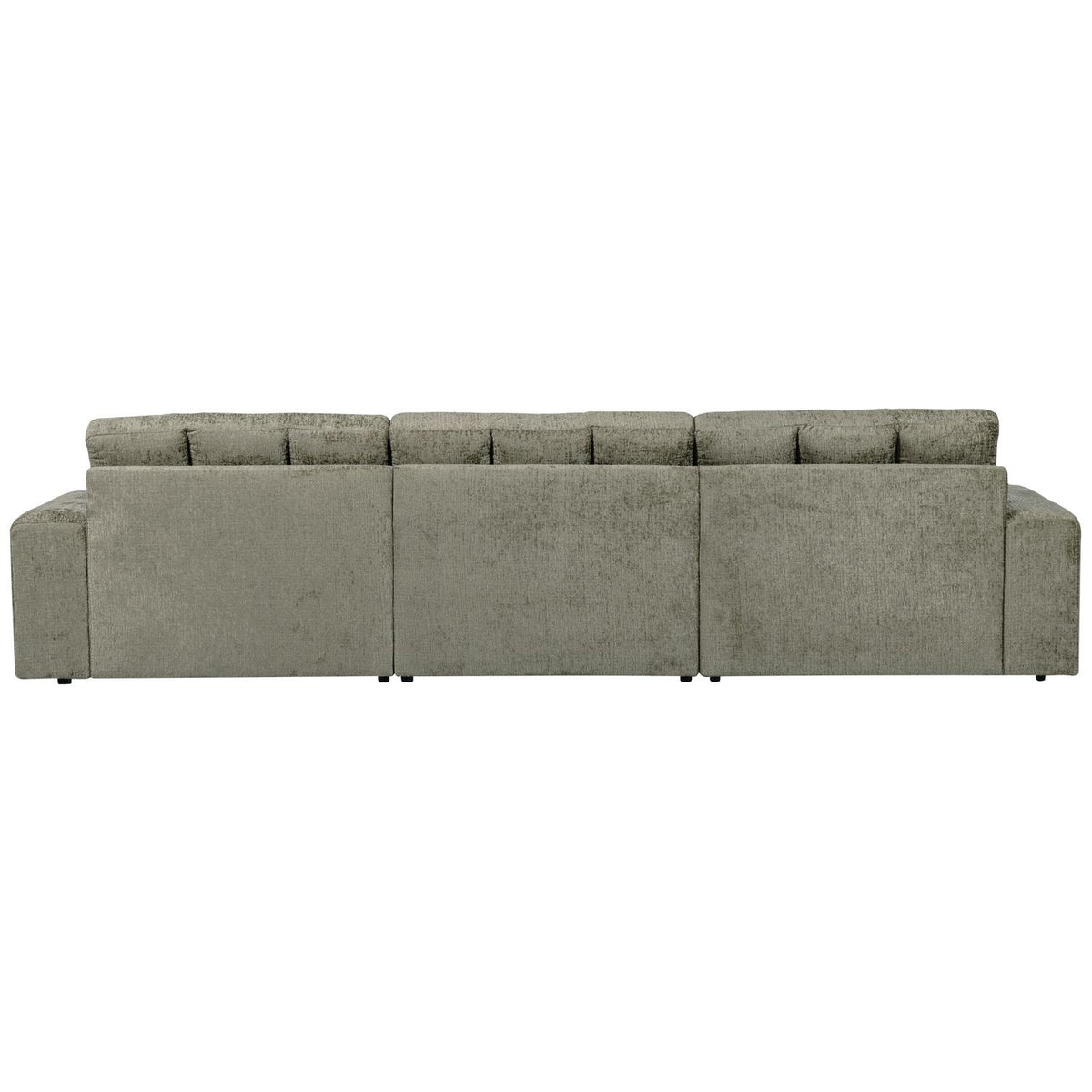 WOOOD Second Date chaise longue bank links structure velvet Frost