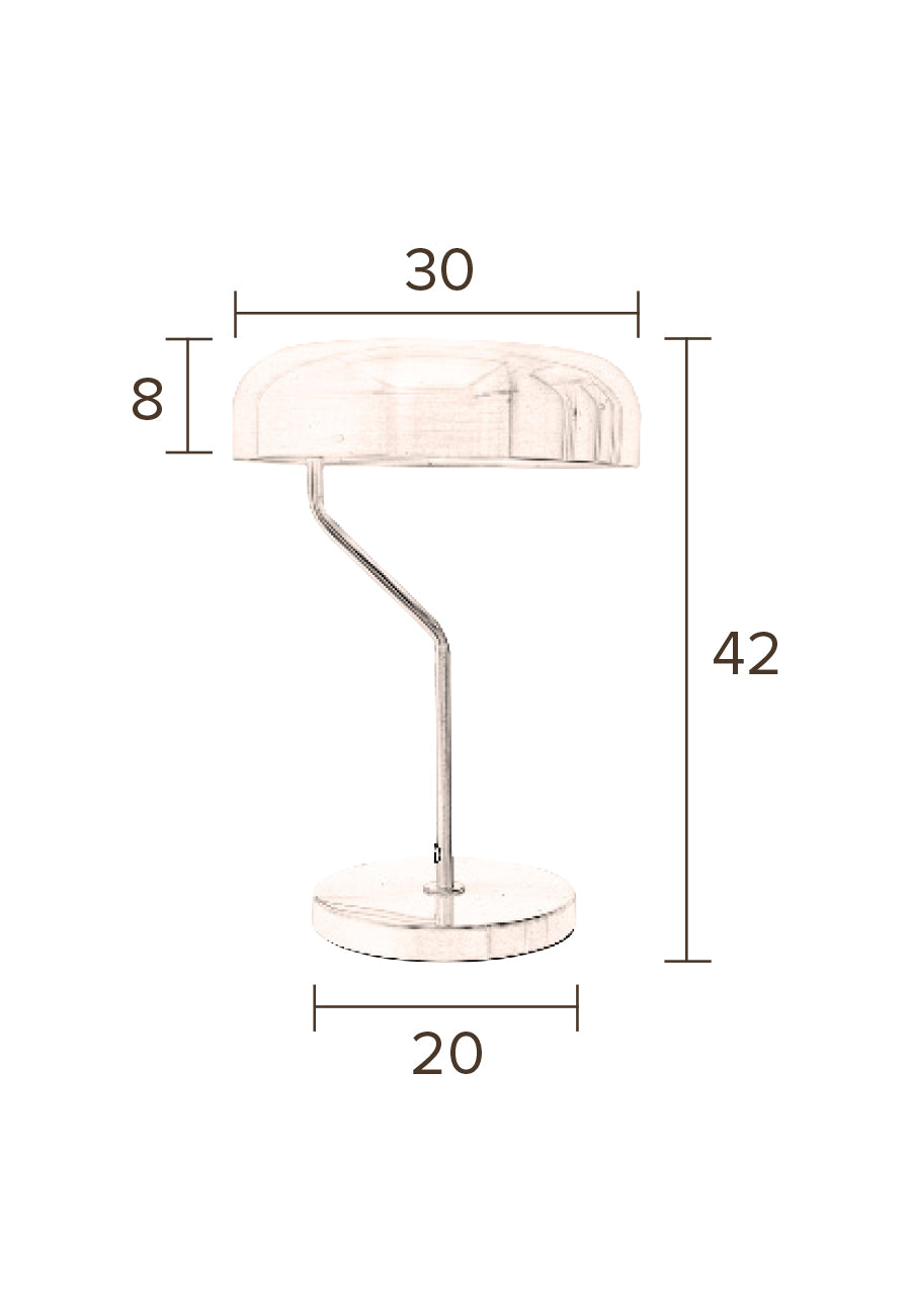 Dutchbone Eclipse bureaulamp Zwart
