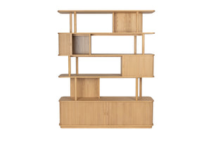 Zuiver Barbier boekenkast Naturel