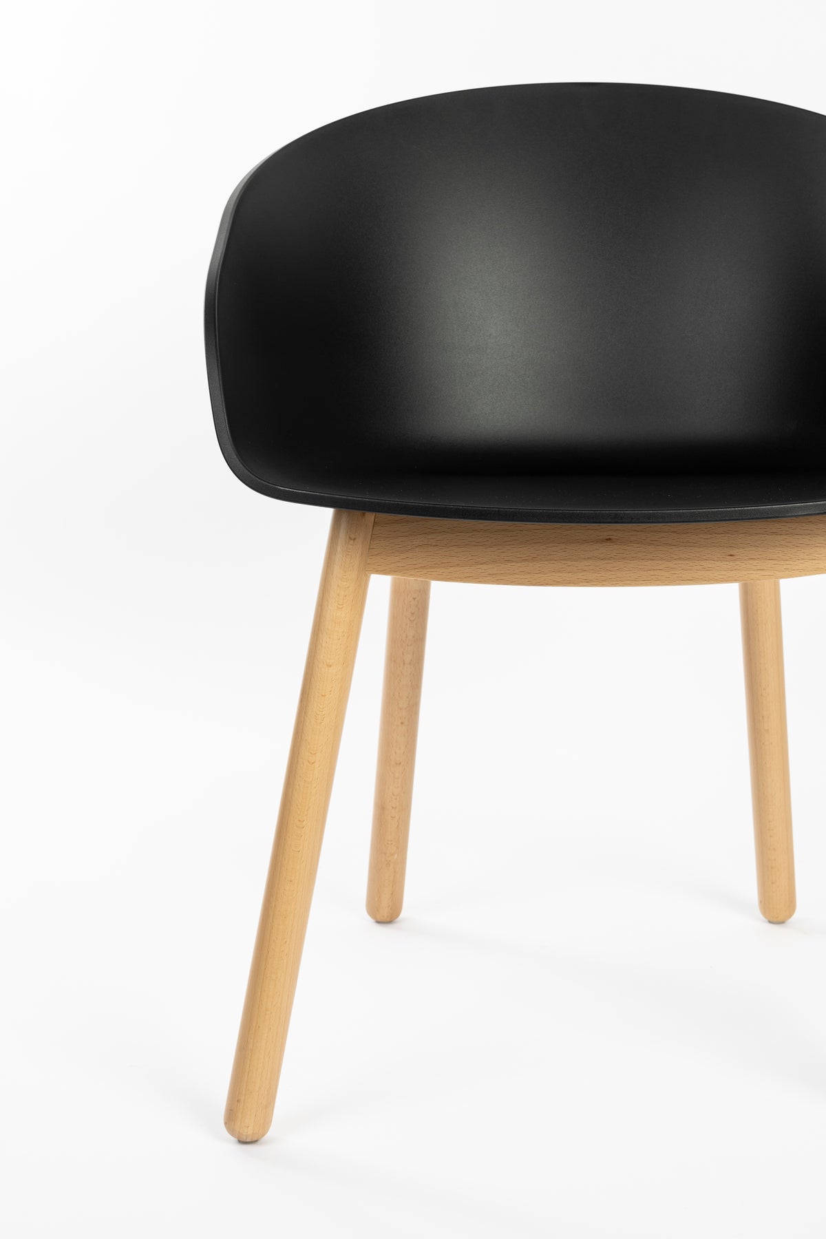 Zuiver Void eetkamerstoel Oak Black