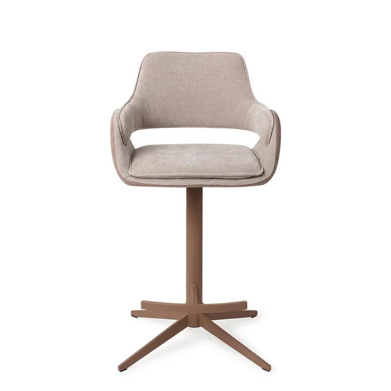 Jesper Home Oketo barkruk H65 No Grey Mouse