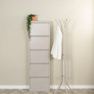 Spinder Design Billy 5 schoenenkast Silky Taupe