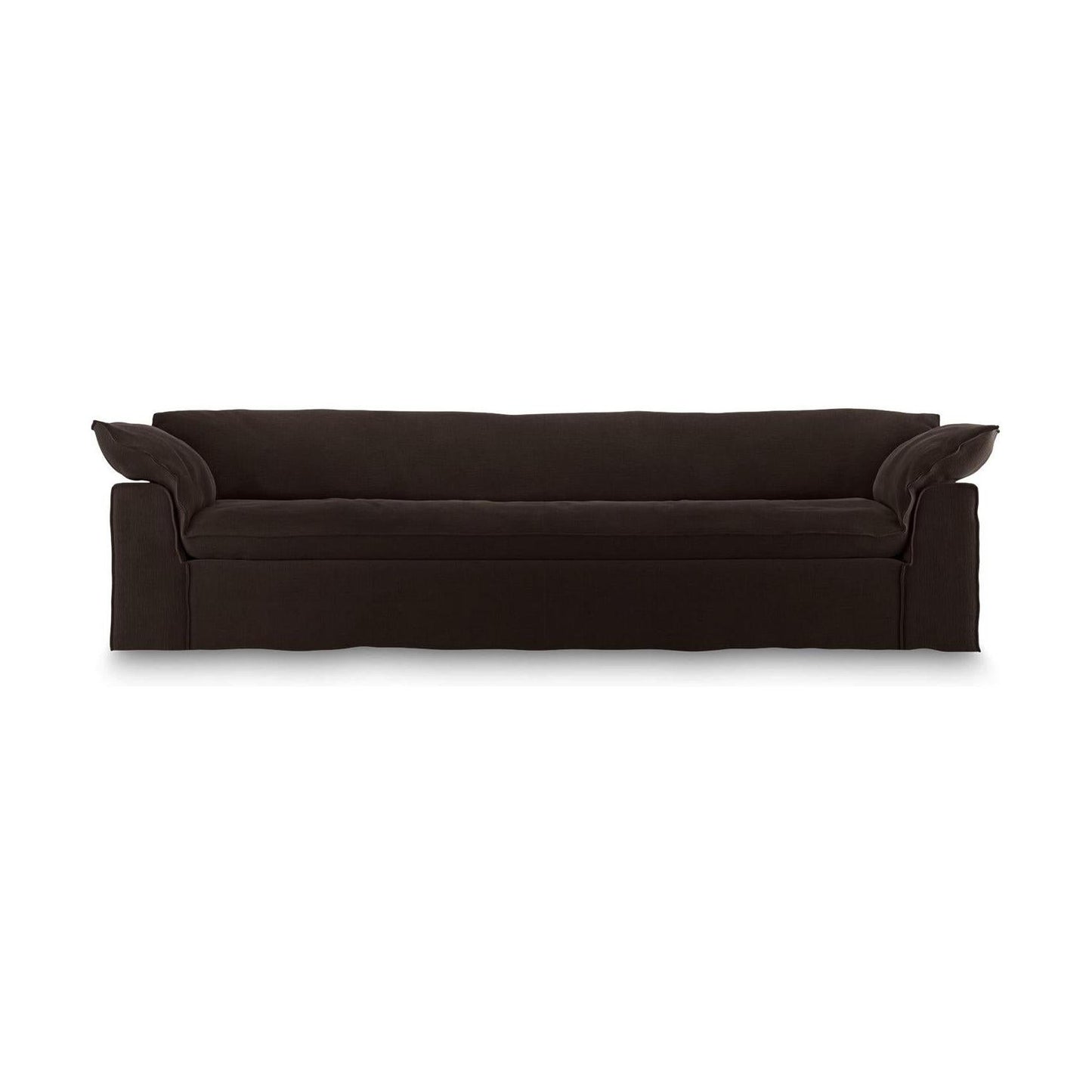 HKliving Nomad bank 305 cm Royal Velvet Espresso
