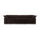 HKliving Nomad bank 305 cm Royal Velvet Espresso